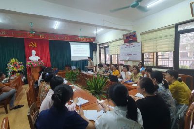 Trường Tiểu học Khánh Thượng – phường Yên Thắng tổ chức chuyên đề về PPDH môn Tiếng Việt cấp Tiểu học
