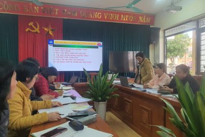 Trường Tiểu học Khánh Thượng – Phường Yên Thắng tổ chức chuyên đề về dạy học môn Toán cấp tiểu học
